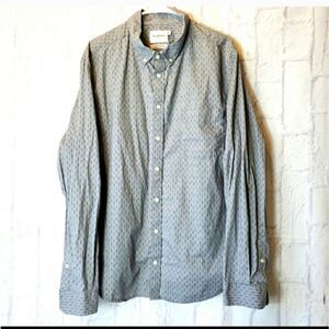 GOODFELLOW & CO Hammer Tool Print Cotton Button Down Shirt XXL